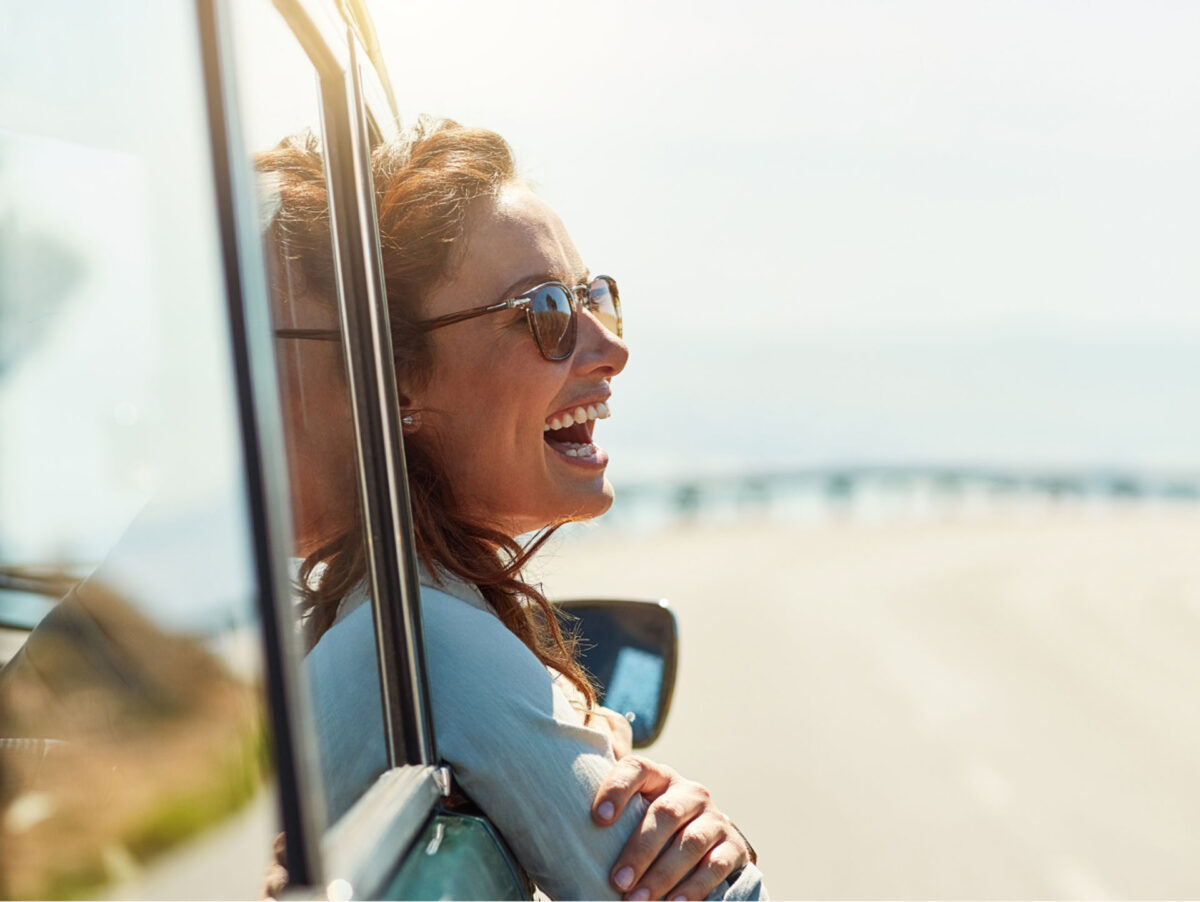 Dimitra rent and transfer corfu happy-car-rental-customer