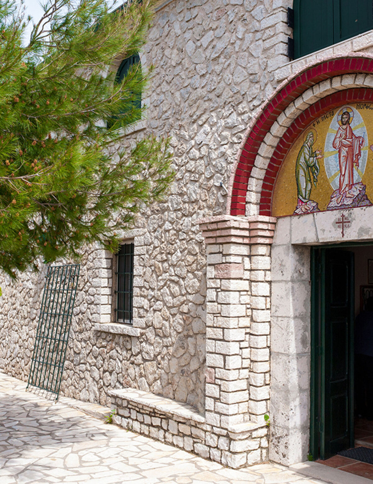 Dimitra rent and transfer Corfu monastery of pantokrator